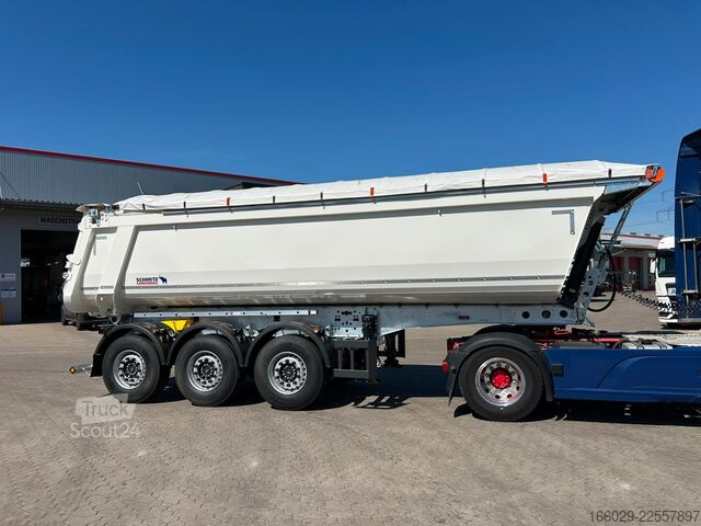 مقطورة نصف قلابة SCHMITZ CARGOBULL SKI 24 SL 7.2 Stahlkipper 26m³ Elektr. Verdeck