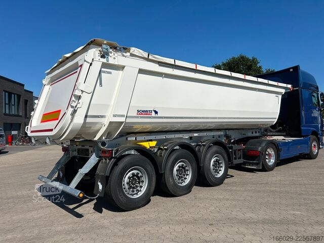 مقطورة نصف قلابة SCHMITZ CARGOBULL SKI 24 SL 7.2 Stahlkipper 26m³ Elektr. Verdeck