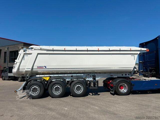 مقطورة نصف قلابة SCHMITZ CARGOBULL SKI 24 SL 7.2 Stahlkipper 26m³ Elektr. Verdeck