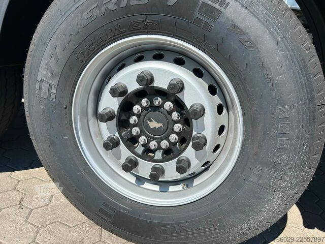 مقطورة نصف قلابة SCHMITZ CARGOBULL SKI 24 SL 7.2 Stahlkipper 26m³ Elektr. Verdeck