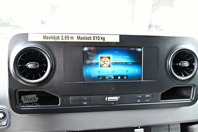 Dostavno vozilo s kesonom MERCEDES-BENZ Sprinter 316CDI Koffer Ladebordwand L3 RWD Autom