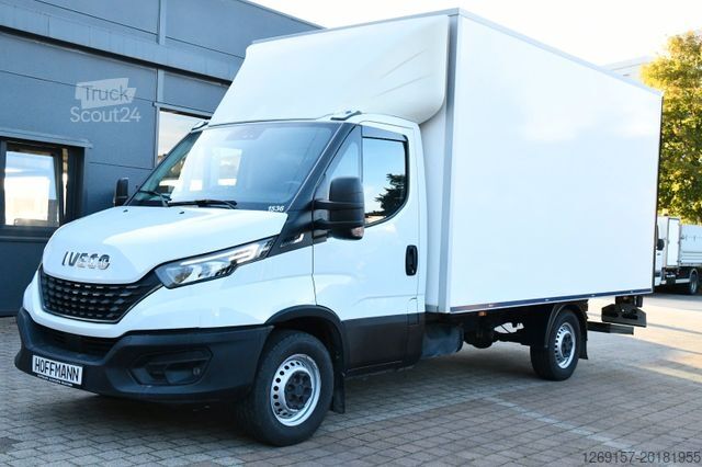Dostavno vozilo s kesonom IVECO Daily Einzelkabine Koffer 35S160 Ladebordwand