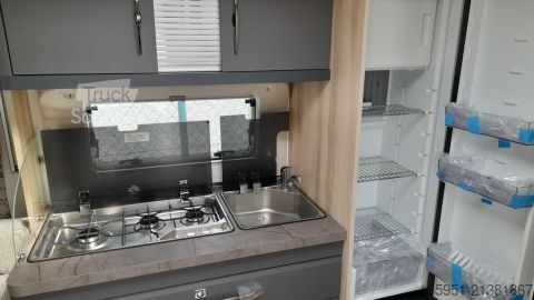 Wohnwagen Hobby De Luxe 515 UHK SONDERPREIS, GARAGENKLAPPE!