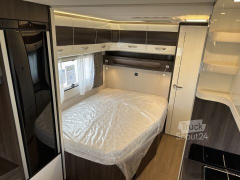 Wohnwagen Hobby Prestige 560 WFU Auflastung 2000 kg