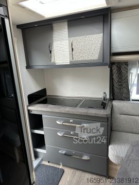 Wohnwagen Hobby De Luxe 400 SFe Auflastung 1500 kg