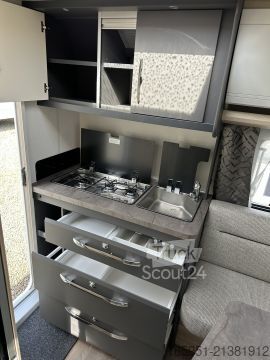 Wohnwagen Hobby De Luxe 400 SFe Auflastung 1500 kg