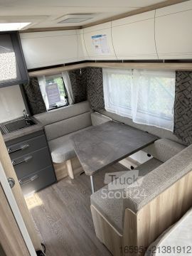 Wohnwagen Hobby De Luxe 400 SFe Auflastung 1500 kg