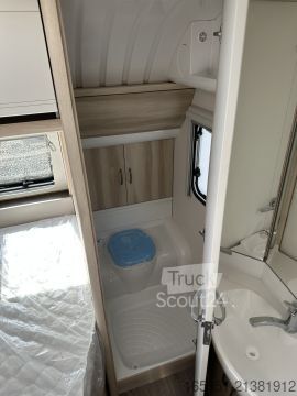 Wohnwagen Hobby De Luxe 400 SFe Auflastung 1500 kg