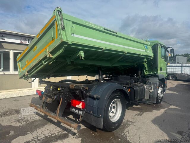 شاحنة قلابة ثلاثية الجوانب MAN TGM 18.340 BL 4X2 Meiller3-Seitenkipper/7400kg