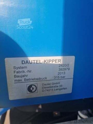 Саміоскид RENAULT Premium Lander 340 DXi 2-S.-Kipper HMF Heckkran