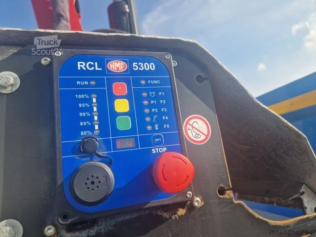 Саміоскид RENAULT Premium Lander 340 DXi 2-S.-Kipper HMF Heckkran