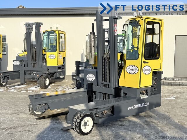 четирипосочен мотокар Combilift C3000 GAS DUPLEX PLATFORM 1500 FREE LIFT