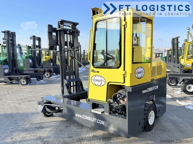 четирипосочен мотокар Combilift C3000 GAS DUPLEX PLATFORM 1500 FREE LIFT