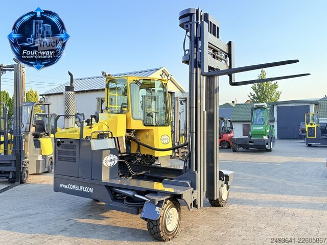 četruvirzienu iekrāvējs Combilift C5000 XL GAS TRIPLEX 6920 FORK POSITIONE
