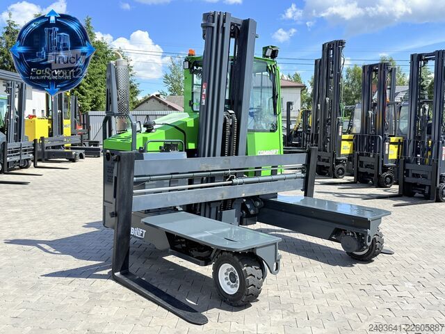 чотири-напрямний навантажувач Combilift C4500 GAS TRIPLEX 5952 WIDE POSITIONER