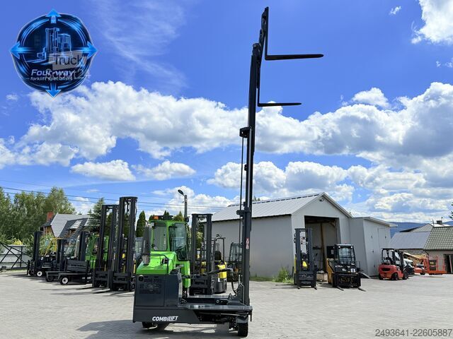 чотири-напрямний навантажувач Combilift C4500 GAS TRIPLEX 5952 WIDE POSITIONER