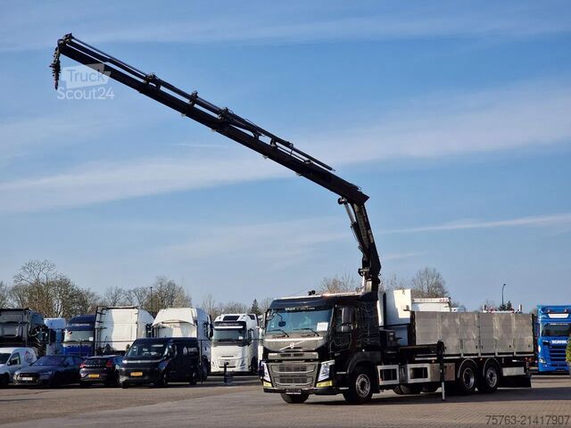 Darus teherautó Volvo FM 370 6x2*4 - HIAB X-Hiduo 188 E-5 Crane with ...