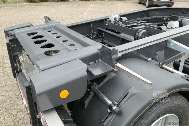 Самосвальный прицеп HKM G18 SZL 5,0, Schlitten, Container, Luft, Scheibe