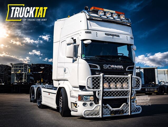 Standard trekkvogn SCANIA R730 V8 6x2 Boogie in Voll-Ausstattung,Kipphydr.