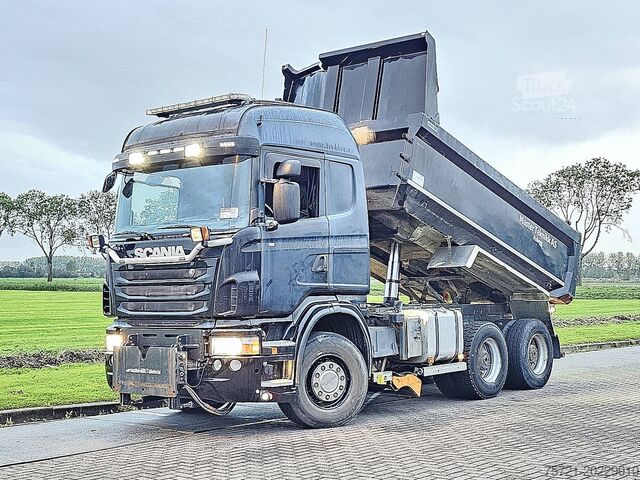 Tipper SCANIA G480 6X4 FULL STEEL RETAR