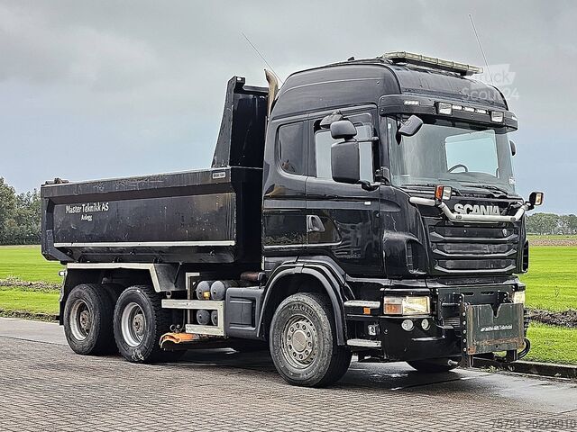 Tipper SCANIA G480 6X4 FULL STEEL RETAR