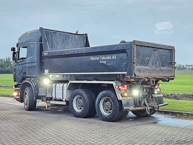 Camion de gunoi SCANIA G480 6X4 FULL STEEL RETAR