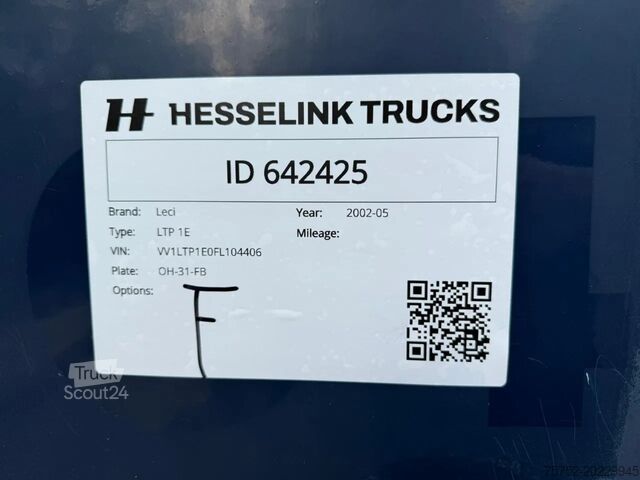 Kovček Lecitrailer City Trailer Stuuras LBW 1500KG NL Trailer