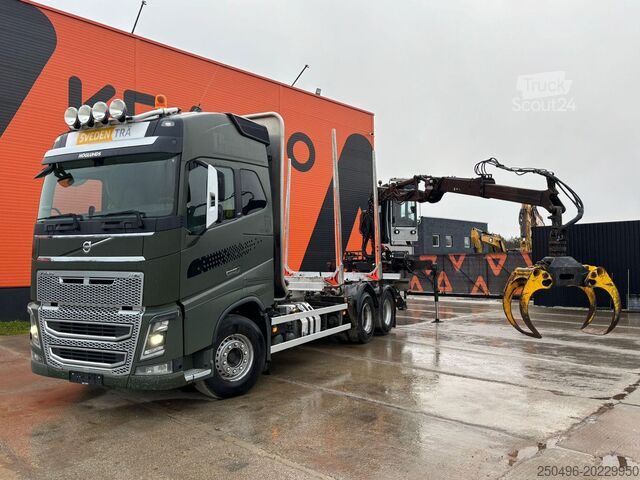 Rąstų transporteris Volvo FH 16 650 6x4 Kesla 2110 / CHASSIS L=7223 mm