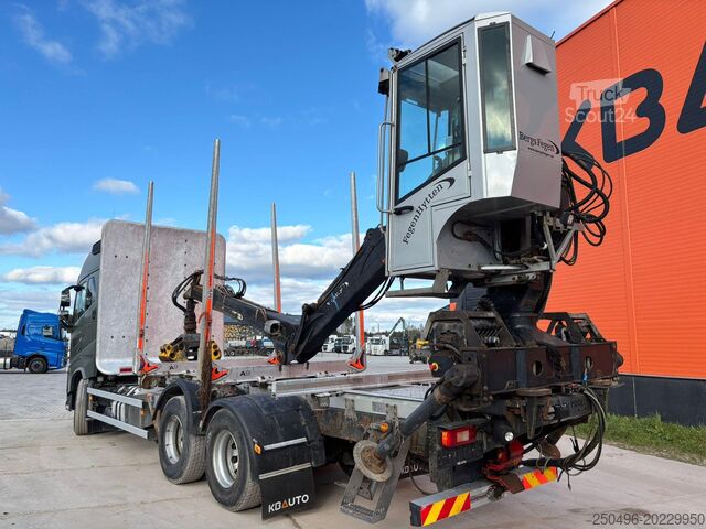 Rąstų transporteris Volvo FH 16 650 6x4 Kesla 2110 / CHASSIS L=7223 mm