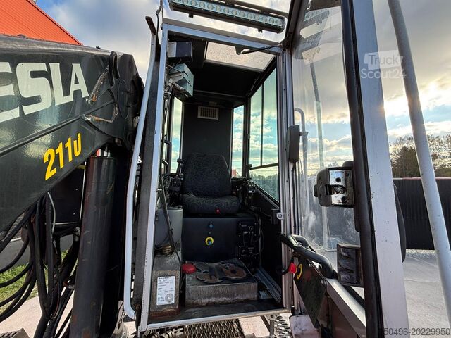 Rąstų transporteris Volvo FH 16 650 6x4 Kesla 2110 / CHASSIS L=7223 mm