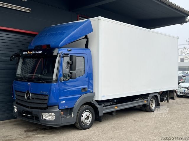 Dostavno vozilo s kesonom MERCEDES-BENZ Atego 821 Euro6 Klima Tempomat 6,1m Koffer + LBW