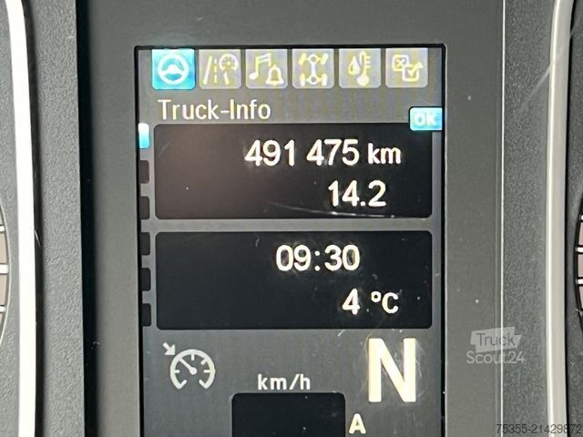 Dostavno vozilo s kesonom MERCEDES-BENZ Atego 821 Euro6 Klima Tempomat 6,1m Koffer + LBW