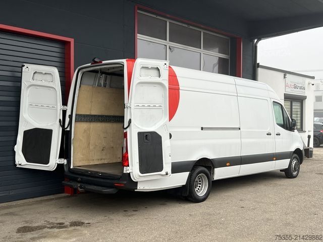 Højt tag varevogn MERCEDES-BENZ Sprinter 516 CDI UltraMaxi XXL Klima Tempo. AHK
