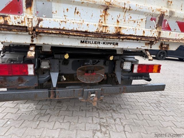 Billenőplatós furgon MERCEDES-BENZ 818 Atego 3-Seiten-Kipper AHK