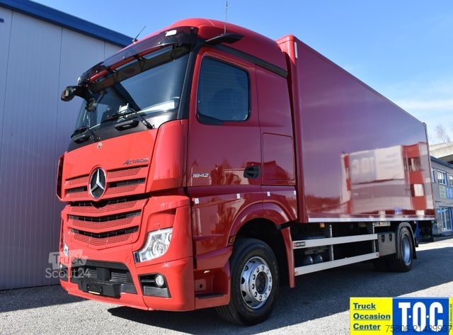 Skåpbil MERCEDES-BENZ Actros 1842 L E6 Koffer AHK LBW Top Zustand