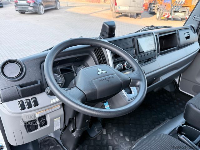 Tre-sidet tipbil FUSO Canter 9C18 Meiller Road Box Tageszulassung