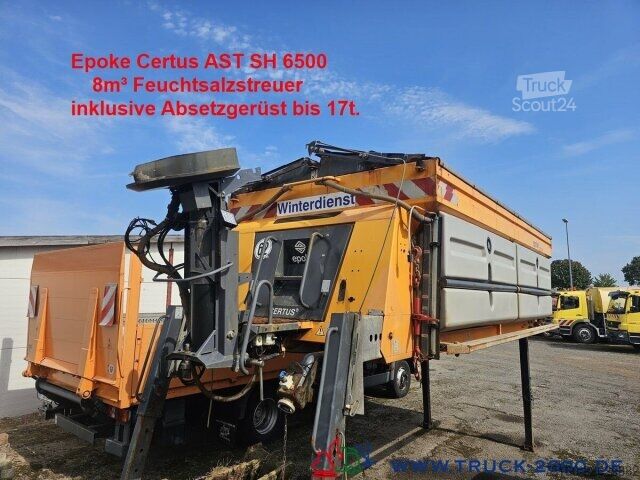 Autocarro ribaltabile Epoke Certus AST SH6500 8m³ Feuchtsalzstreuer