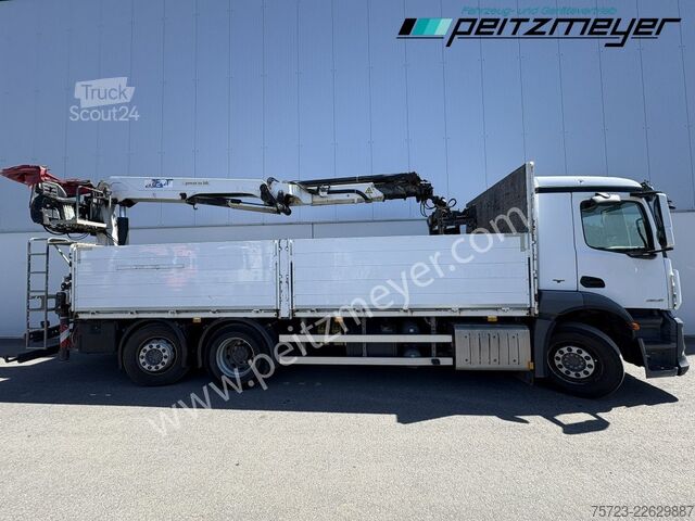 Autocarro con cassone fisso Mercedes-Benz Antos 2536 LL Pritsche HMF 2110-L5