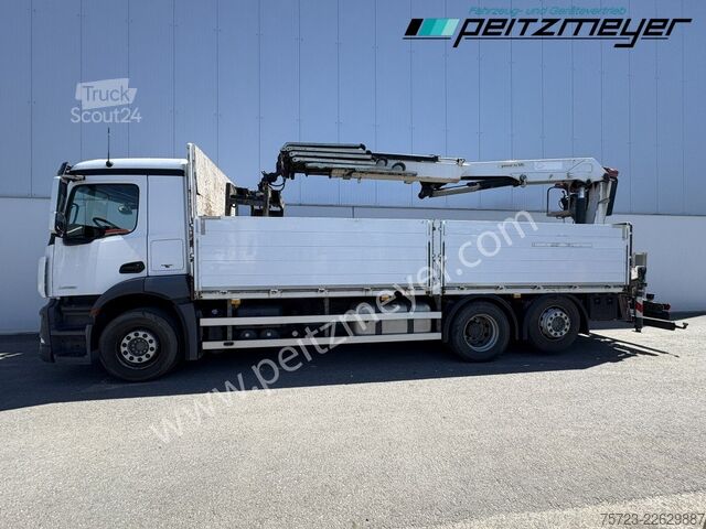 Autocarro con cassone fisso Mercedes-Benz Antos 2536 LL Pritsche HMF 2110-L5