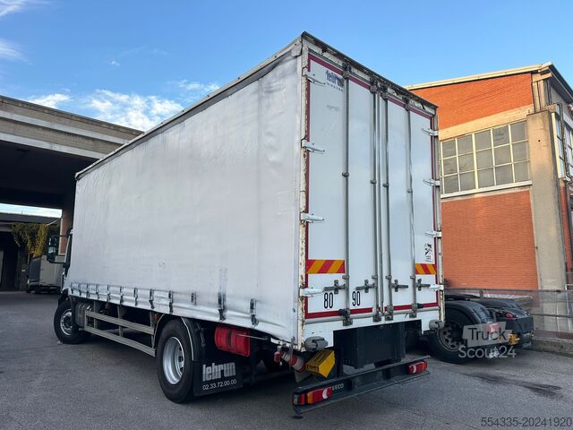 Platós és ponyvás teherautó Iveco Eurocargo 180s28