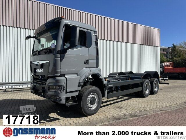 Kamyon şasisi MAN TGS 33.540 6x6 BB CH, Intarder