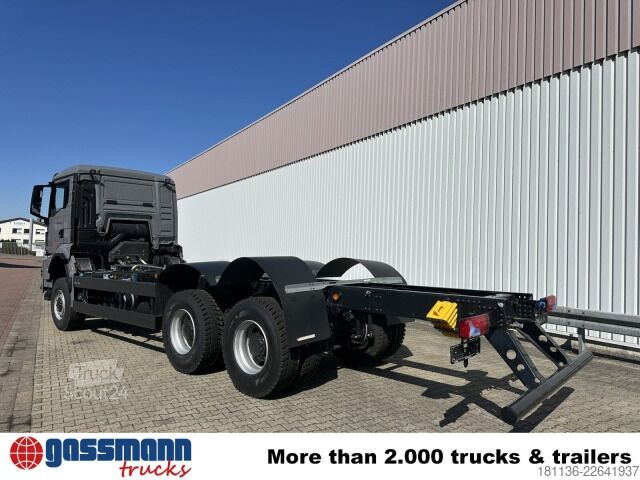 Kamyon şasisi MAN TGS 33.540 6x6 BB CH, Intarder