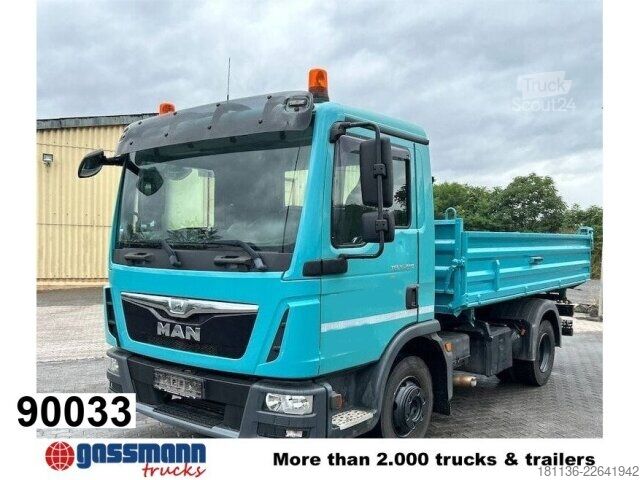 Damperli kamyon MAN TGL 12.250 4x2 BB 3-Seitenkipper,