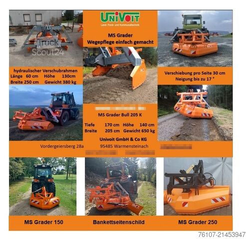 Straßenfertiger V Grader 205 K