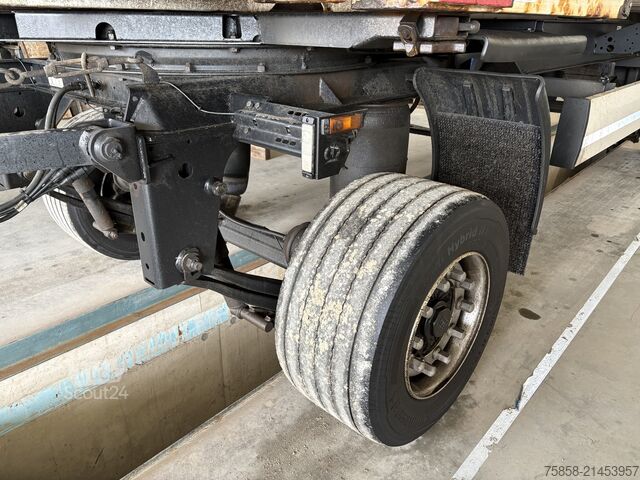 Anhänger-Wechselfahrgestell Krone Lafette Breitreifen 445 + langer Hub