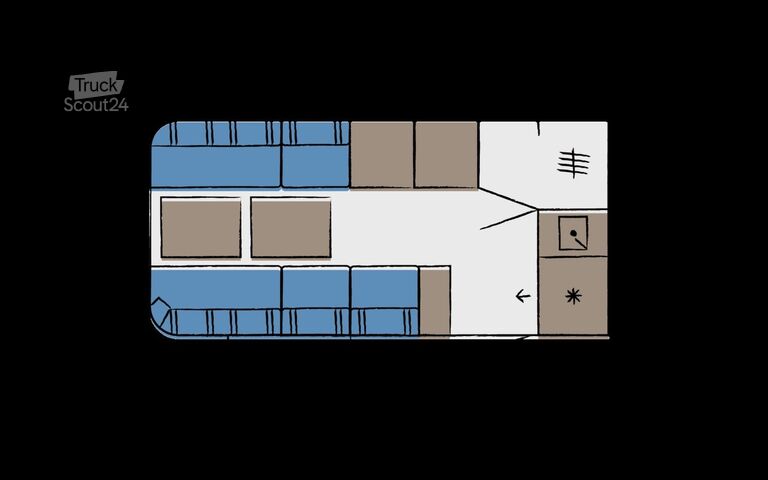 Caravane de tourisme Hobby Beachy 420