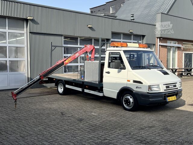 Bestelwagen autodrager Iveco Daily 35.12S-395 Paravan Open laadbak Pick-up H...