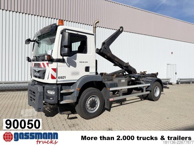 Camion scarrabile MAN TGM 18.340 4x4 BB, Winterdienstausstattung
