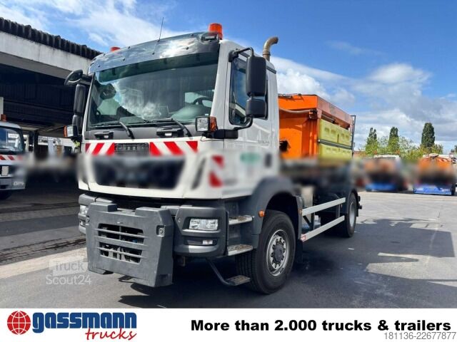 Camion scarrabile MAN TGM 18.340 4x4 BB, Winterdienstausstattung