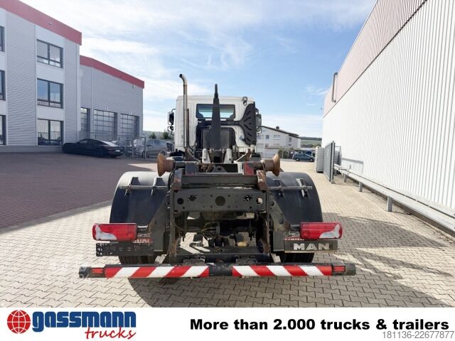 Kanca kasalı yük kamyonu (roll-off) MAN TGM 18.340 4x4 BB, Winterdienstausstattung,
